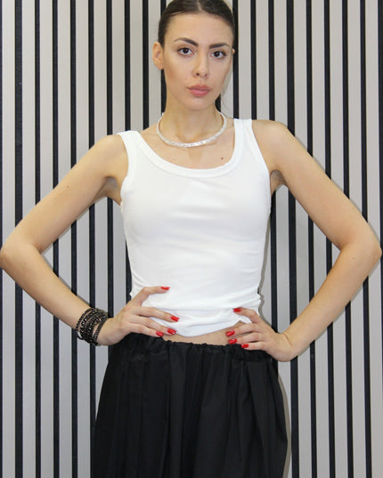 CANOTTA BASIC  BIANCO