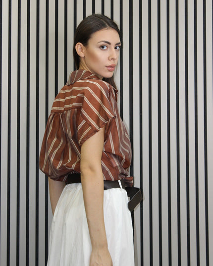CAMICIA A RIGHE ATHENA