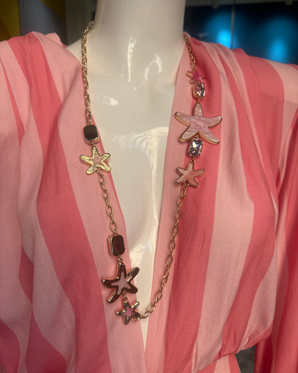 COLLANA STELLA MARINA ROSA