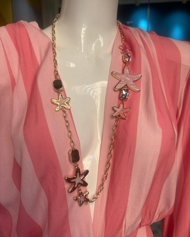COLLANA STELLA MARINA ROSA