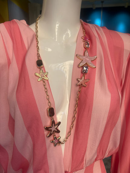COLLANA STELLA MARINA ROSA