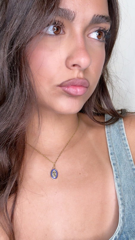 COLLANA SANTA BLUÈ