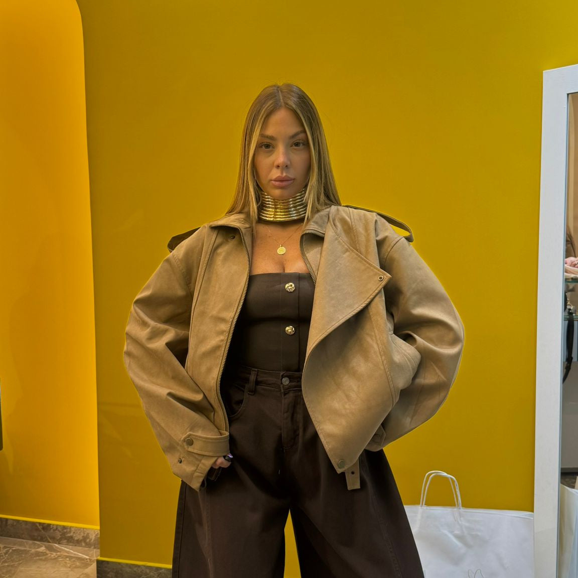 Jacket camel
