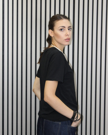 T-SHIRT BASIC NERO