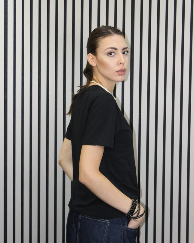T-SHIRT BASIC NERO