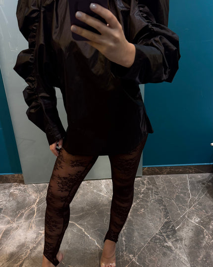 Leggins pizzo
