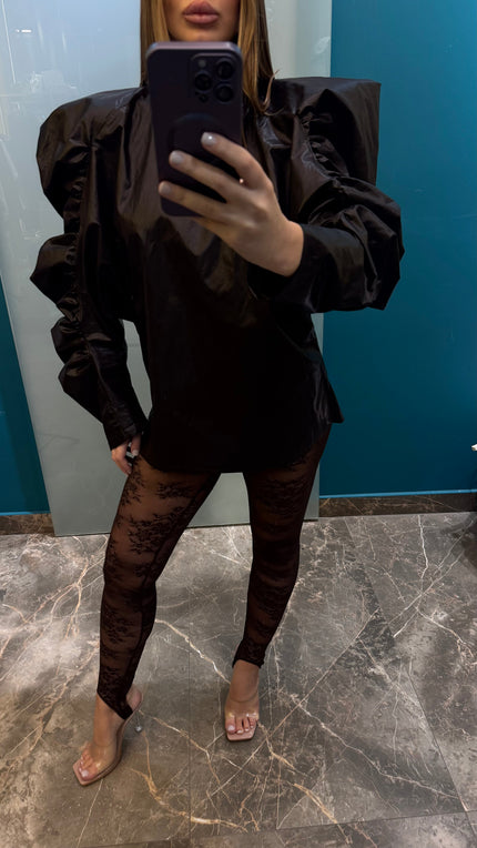 Leggins pizzo