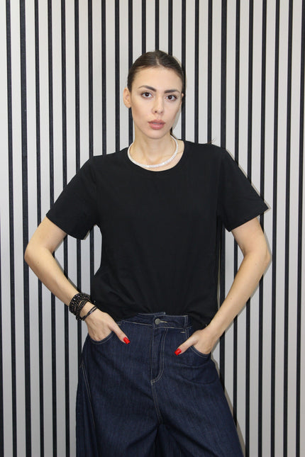 T-SHIRT BASIC NERO